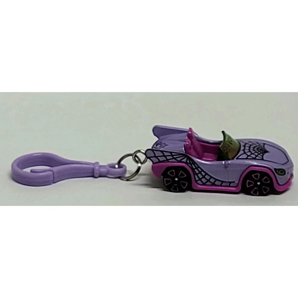 Hot Wheels Monster High Ghoul Mobile Diecast 1:64 Custom Keychain